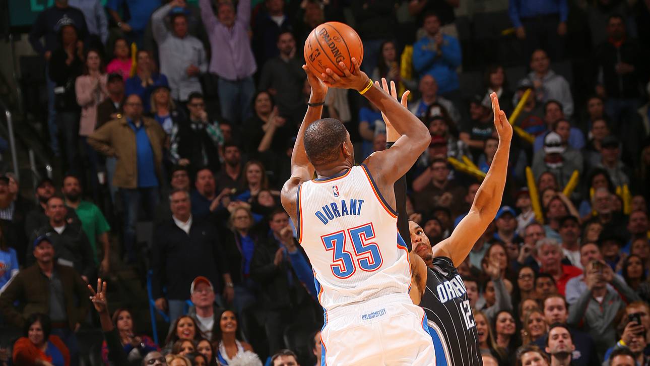 Durant schießt OKC zu Thriller-Sieg