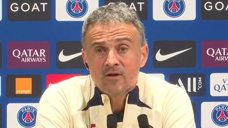 Vor dem Spiel gegen den FC Nantes erklärt PSG-Trainer Luis Enrique die Rolle von Kylian Mbappé.