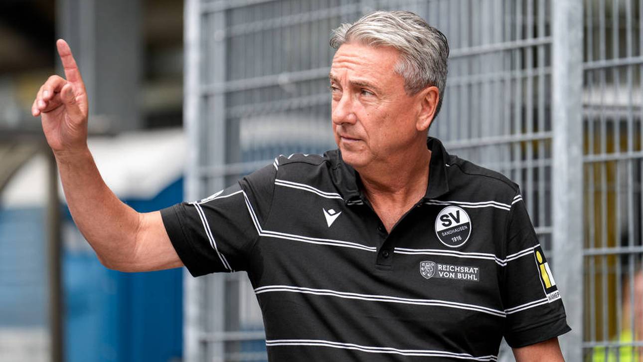 Jürgen Machmeier schimpfte über den Schiedsrichter