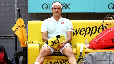 Rodger Federer ist bei den French Open ohne seine Familie angereist
