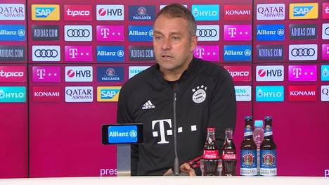 Leroy Sané bleibt beim FC Bayern aktuell nur die Jokerrolle. Coach Hansi Flick erklärt, warum das so ist und nennt die Defizite des Flügelflitzers.