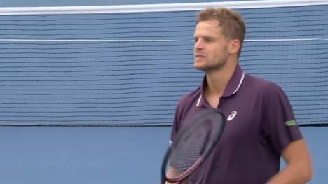 Yannick Hanfmann scheitert auch bei seinem vierten US-Open-Auftritt in der ersten Runde. Gegen Alejandro Tabilo setzt sich also seine bittere Negativserie fort.