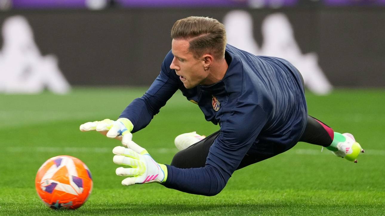 Zurück im Tor: Marc-André ter Stegen 