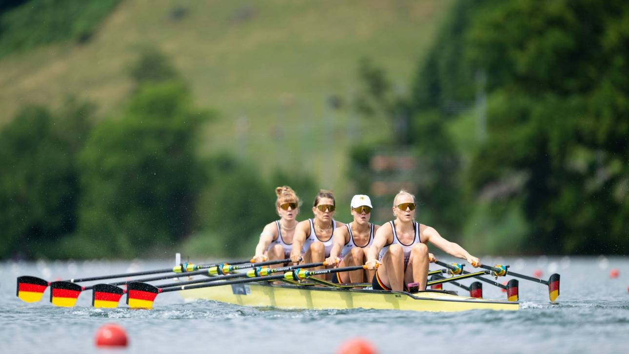 Erste Medaille bei der Ruder-WM