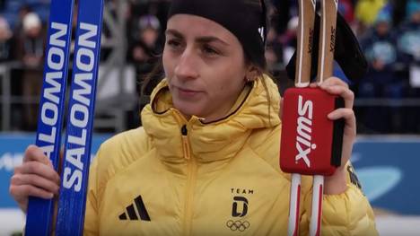 Vanessa Voigt verpasst im Biathlon-Einzel erneut nur hauchdünn eine Medaille. Wie schon bei den Olympischen Winterspielen in Peking reicht es am Ende "nur" für Platz vier.