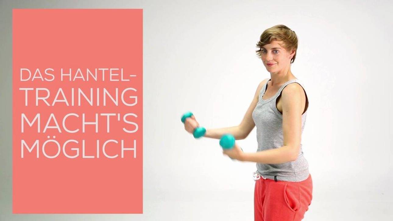 Hanteltraining für die Arme