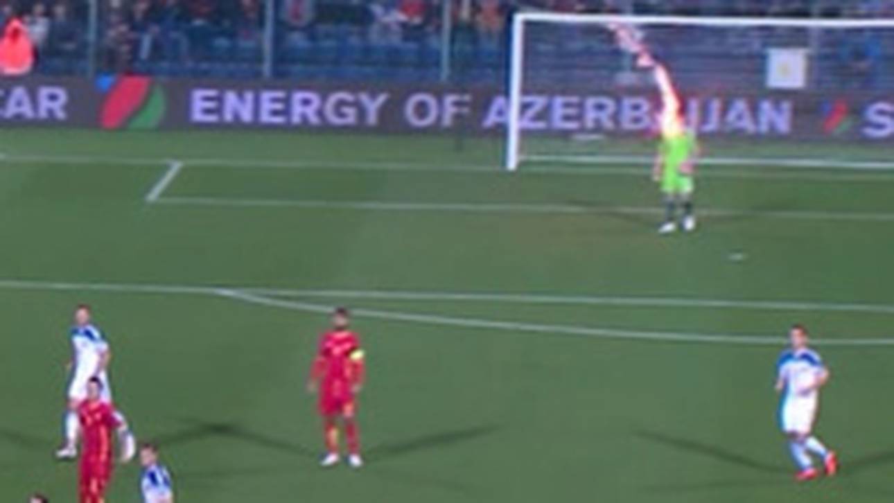 Igor Akinfejew wurde in Montenegro von einer Leuchtfackel getroffen