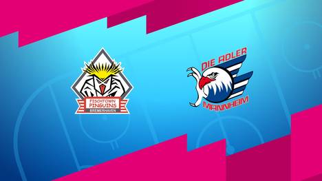 Pinguins Bremerhaven - Adler Mannheim: Tore und Highlights | PENNY DEL
