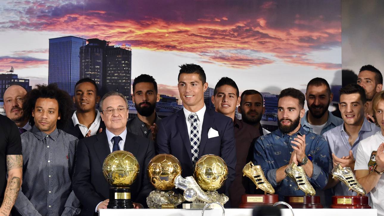 Real ehrt Rekordtorschützen Ronaldo