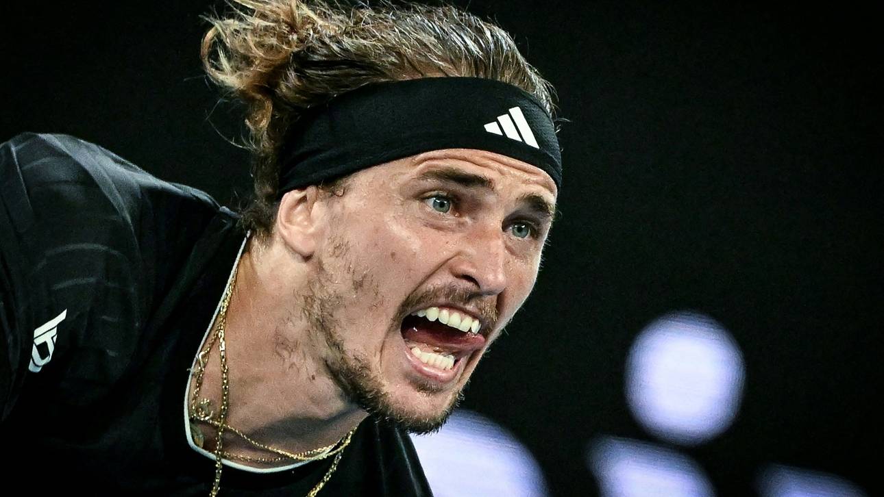 Voller Fokus bei Alexander Zverev