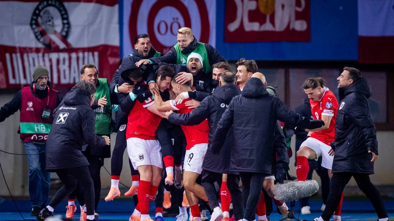 Österreich feierte ausgelassen