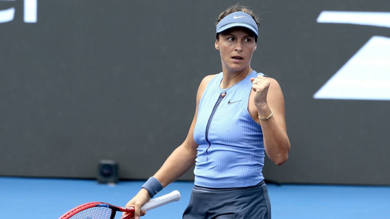 Tatjana Maria beim WTA-Turnier in Hobart