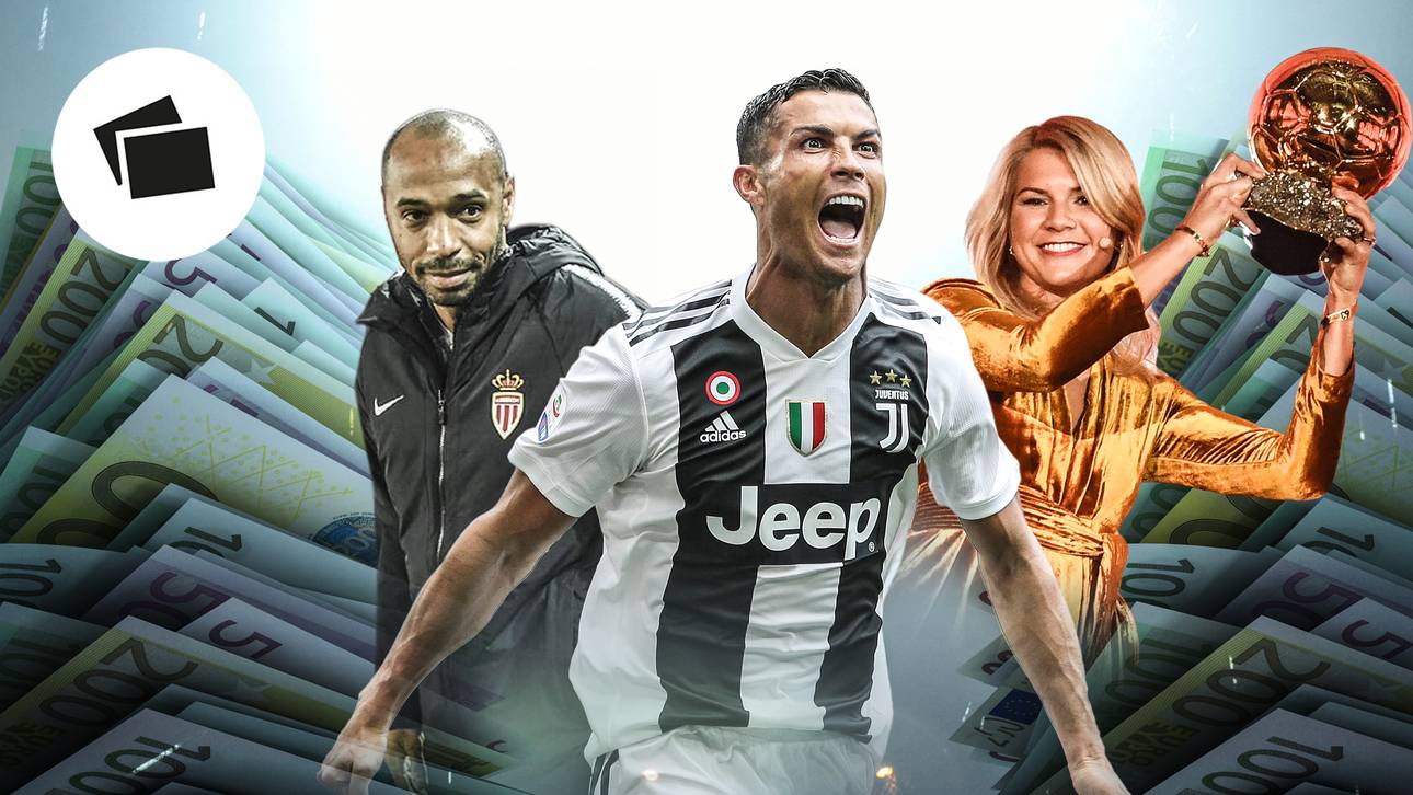 Das Geld-Ranking der Fußball-Stars