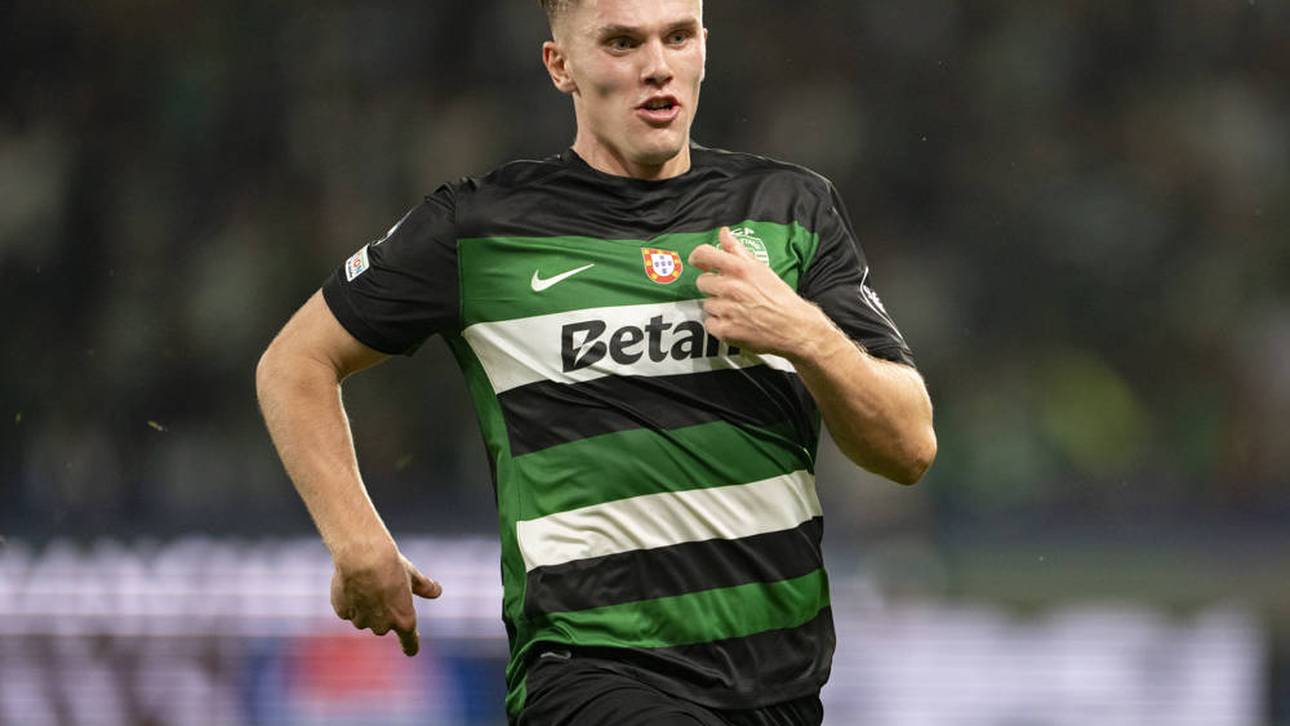 Viktor Gyökeres in der Champions League für Sporting Lissabon