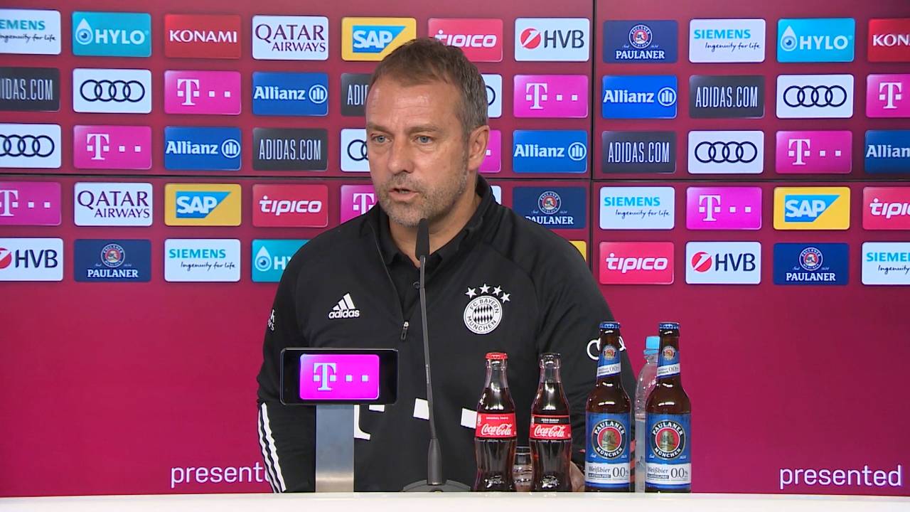 Hansi Flick über die Gegentore des FC Bayern und Leroy Sané und Joshua Kimmich