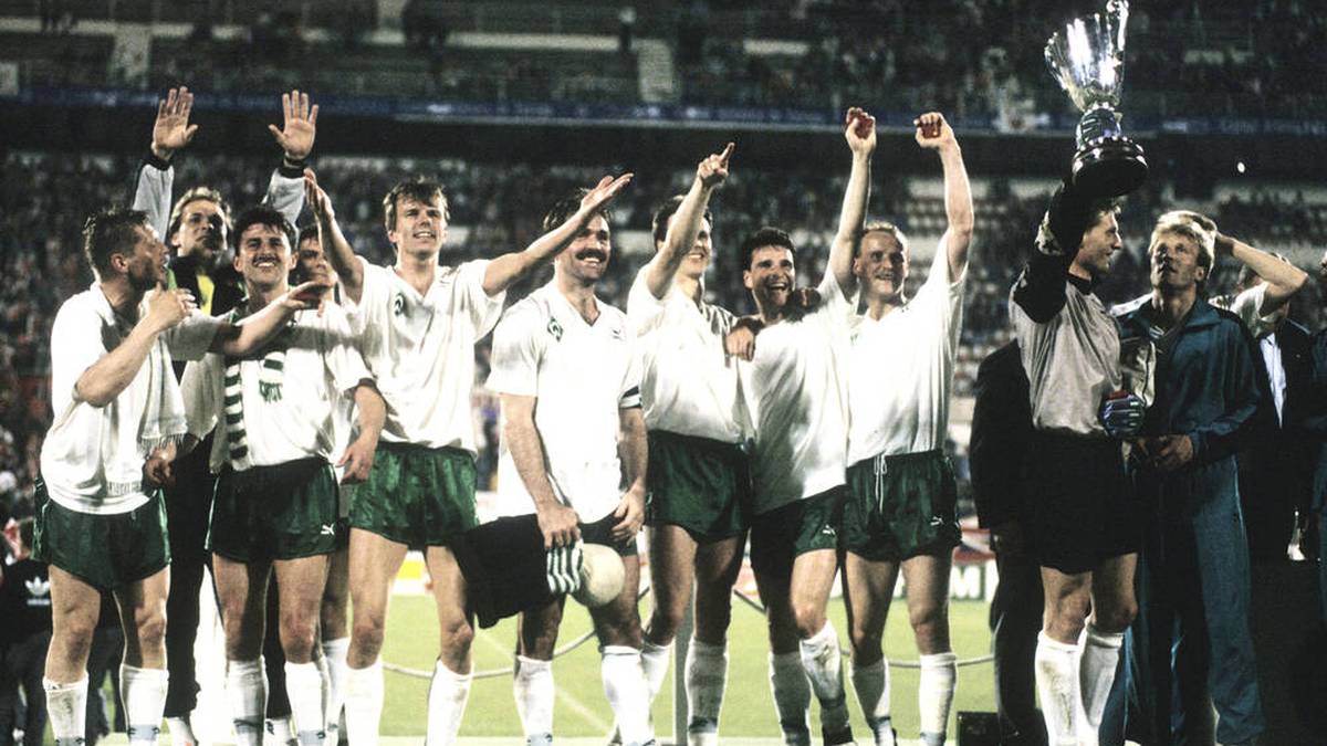 Europapokal der Pokalsieger: Werder Bremen besiegt AS Monaco und feiert Europacupsieg