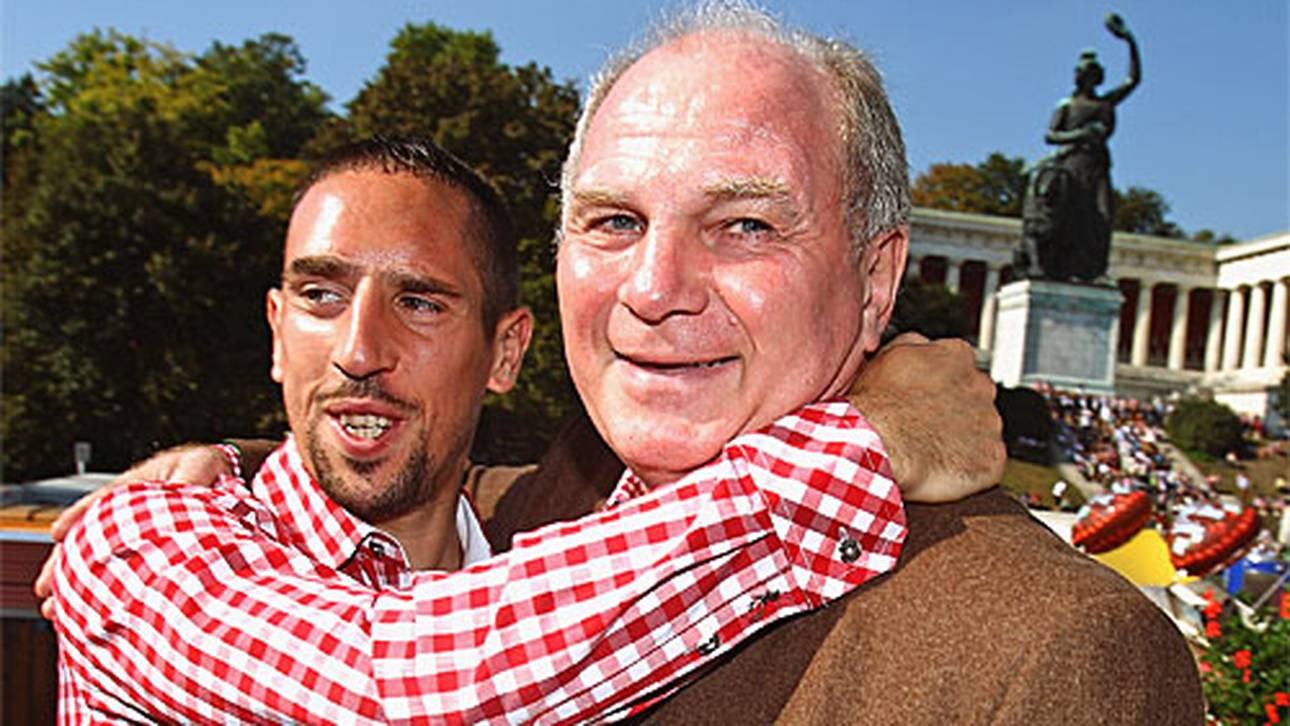 Ribery: Hoeneß war stark