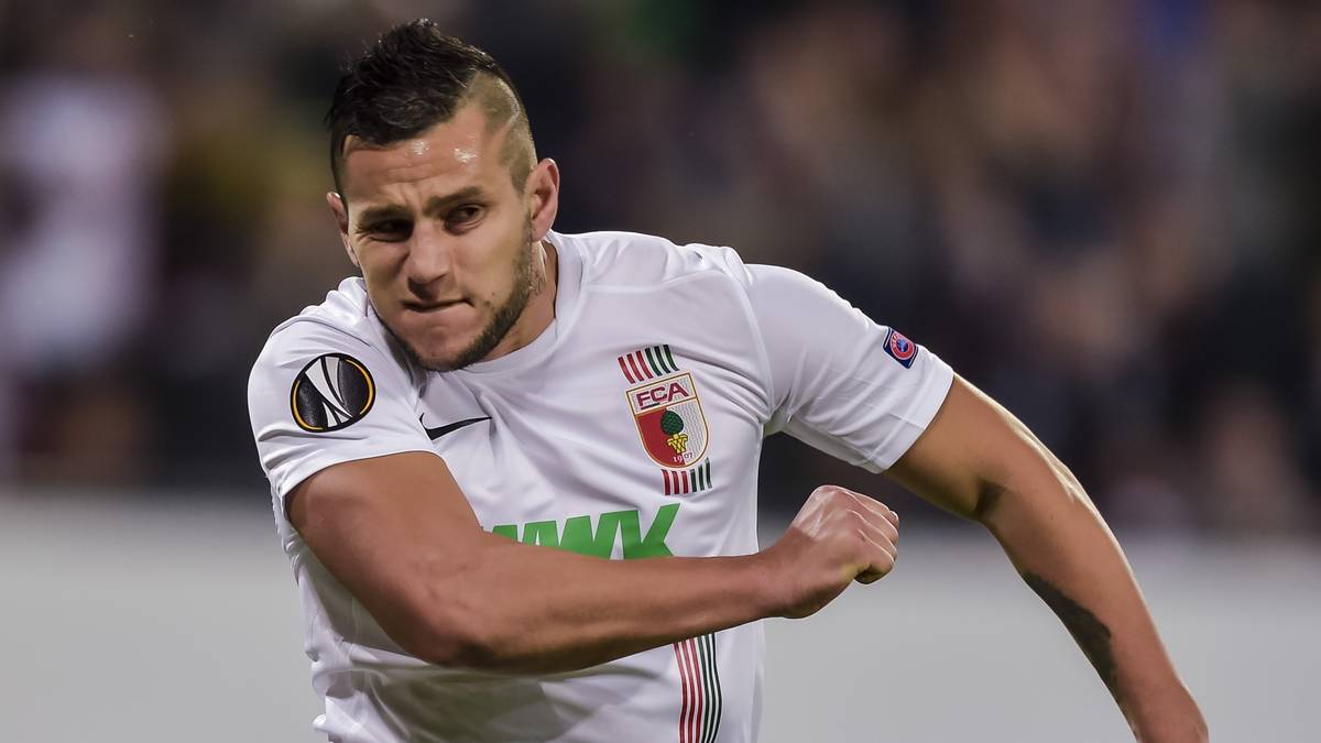 Raul Bodadilla steht sinnbildlich für den Einsatz und Willen des FCA. Kein Wunder, dass dem Südamerikaner der Anschlusstreffer gelingt