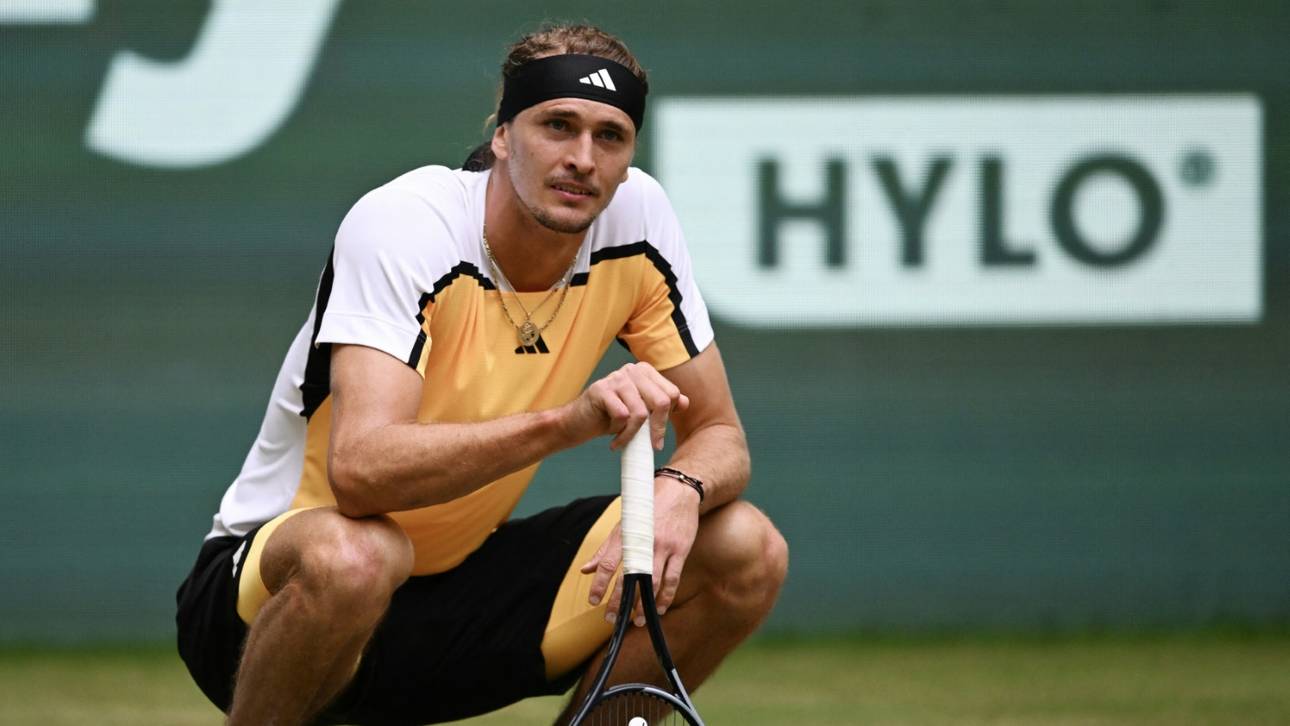 Dämpfer für Zverev bei Wimbledon-Probe