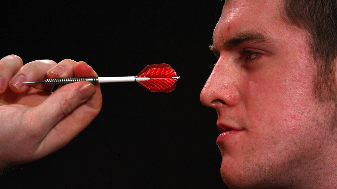 Daryl Gurney nimmt 2009 erstmals an der BDO-WM teil