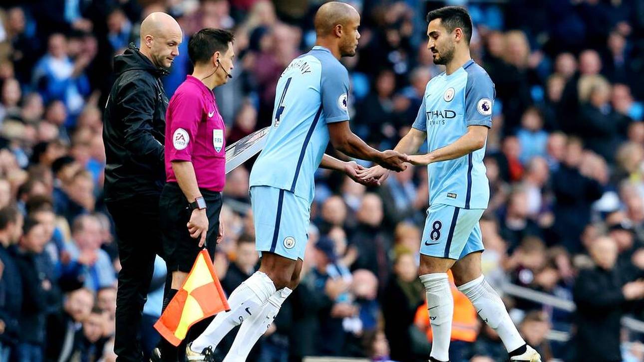 Kompany war Gündogans Kapitän bei Manchester City