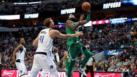Boston Celtics gegen Dallas Mavericks: Kyrie Irving überragte Dirk Nowitzki und alle anderen Spieler der Partie mit seinen 47 Punkten