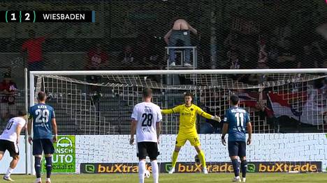 Die Highlights der Partie SC Verl - Wehen Wiesbaden aus der 3. Liga im Video.