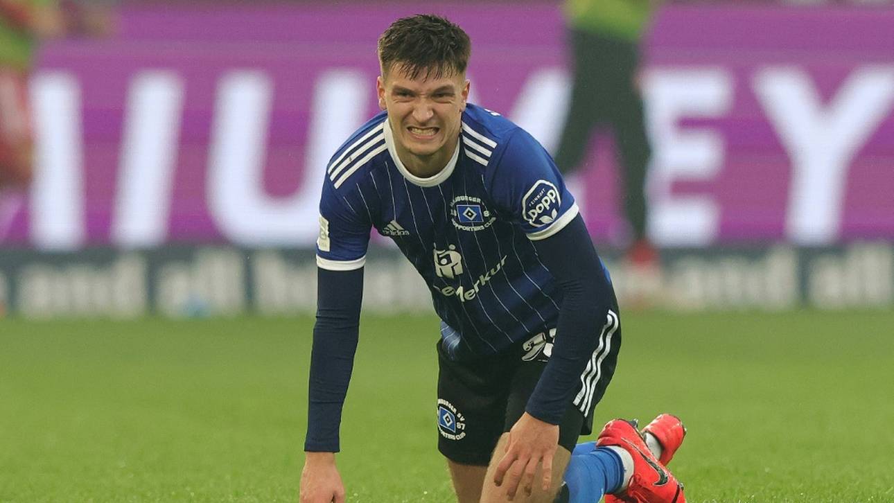 Verletzungsschock beim HSV