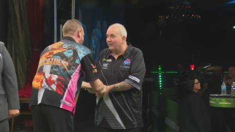 Phil Taylor verliert das Finale beim World Seniors Darts Masters deutlich mit 3:6. Gegen Kontrahent David Cameron findet der Rekordweltmeister nie zu seinem Spiel. 