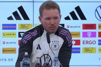 DFB-Trainer Julian Nagelsmann verriet, ob er noch oft an das EM-Aus der Nationalmannschaft denken muss und die strittige Szene mit Spanier Marc Cucurella.