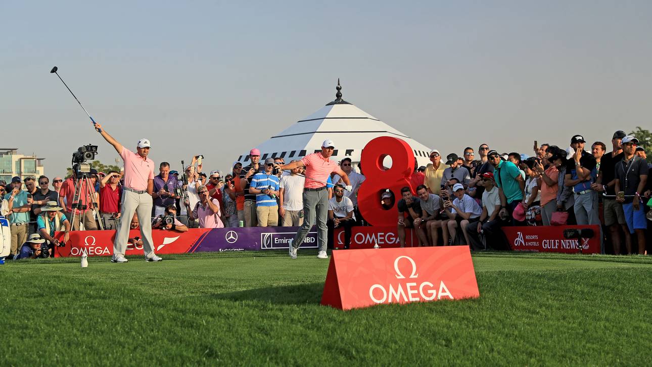 Beim Golf kommen die Zuschauer teilweise sehr nah an die Sportler heran