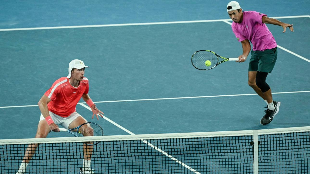 Australien-Doppel verpasst Heim-Titel