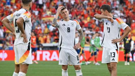 Das Viertelfinal-Aus der deutschen Nationalmannschaft hat der ARD traumhafte Einschaltquoten beschert. Im Schnitt sahen 26,13 Millionen Fans die bittere 1:2-Niederlage nach Verlängerung gegen Spanien.