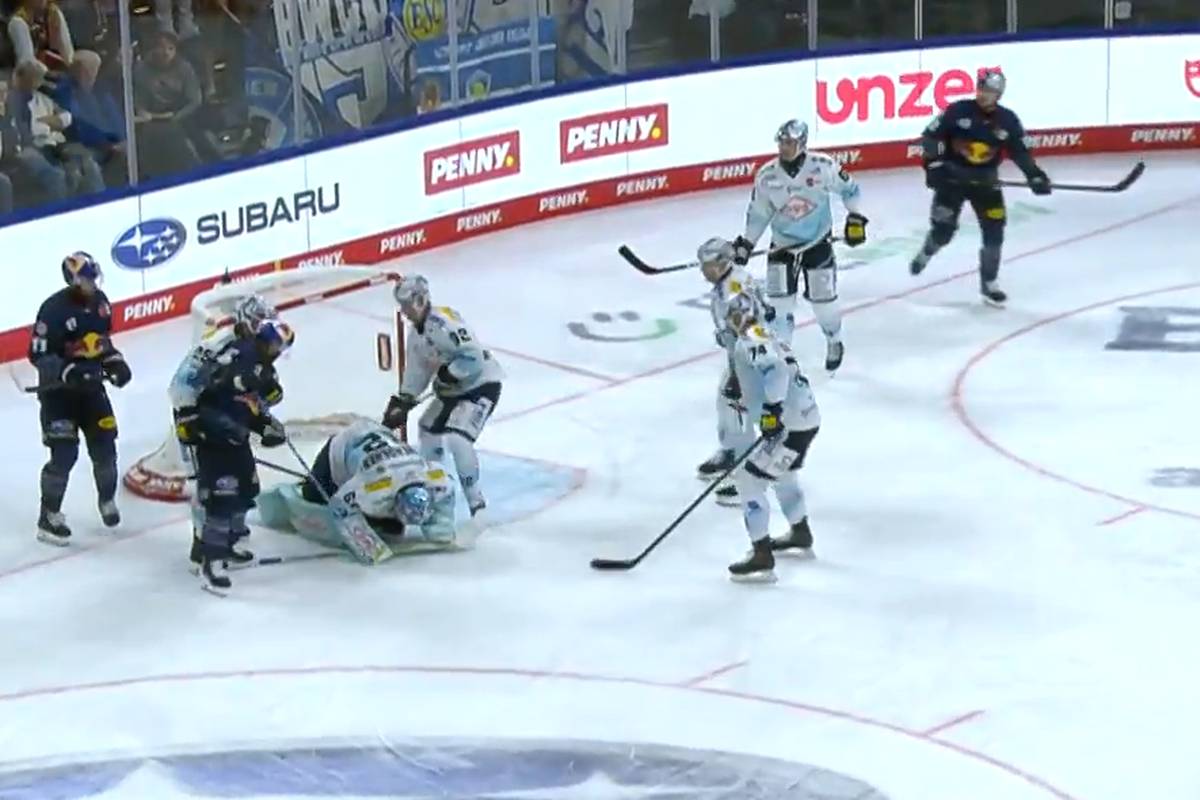 EHC Red Bull München bezwingt Aufsteiger Dresden knapp