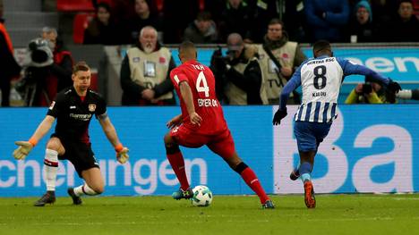 Hertha BSC schlägt Bayer Leverkusen