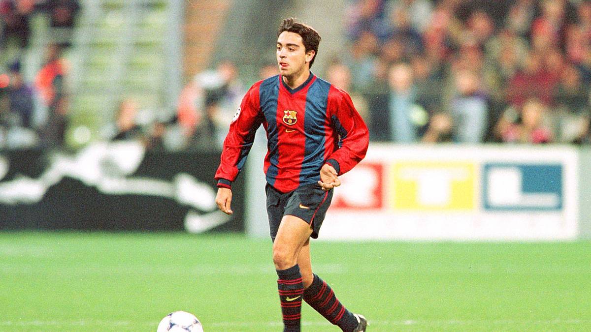 1998 begann die große Karriere von Xavi Hernández beim FC Barcelona