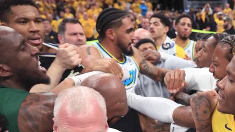 Nach der Auseinandersetzung zwischen dem Vater von Pacers-Star Tyrese Haliburton und Bucks-Star Giannis Antetokounmpo darf sein Vater in den NBA Finals dabei sein. Haliburton ist erleichtert.