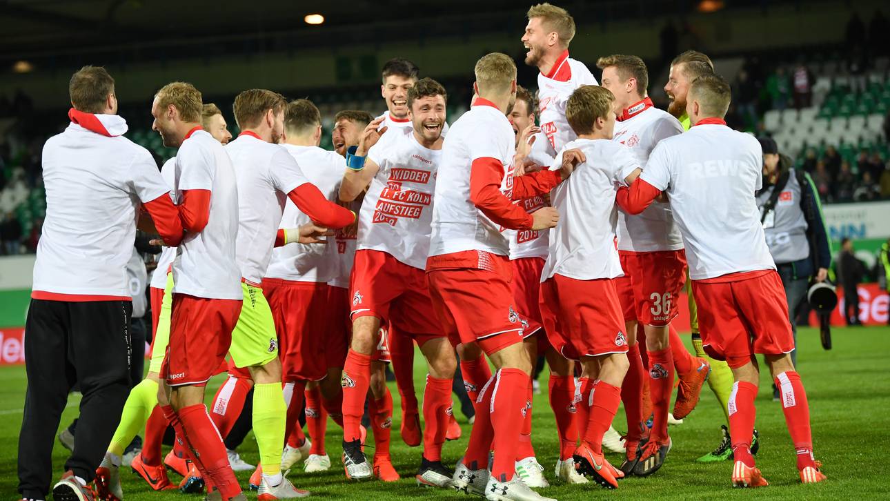 So feiern Kölns Helden den Aufstieg