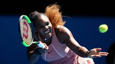 Serena Williams gewann gegen die Griechin Maria Sakkari