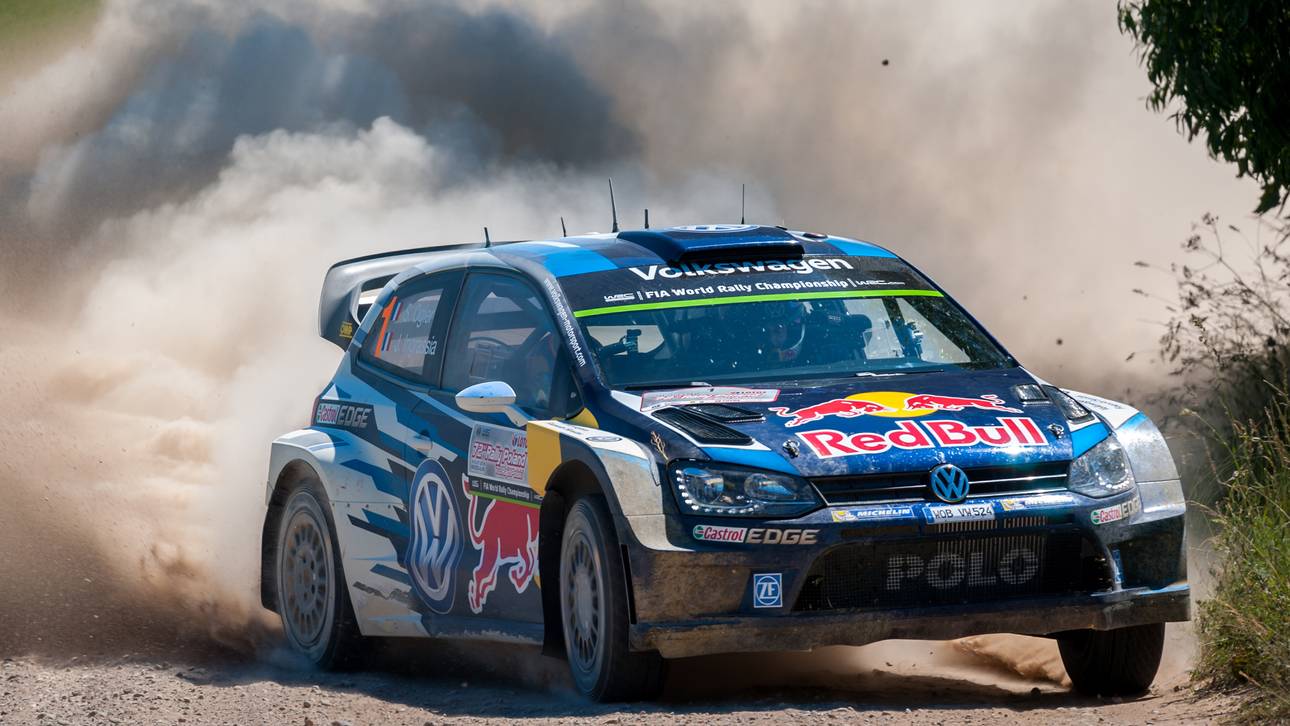 Ogier in Polen vor dem Sieg