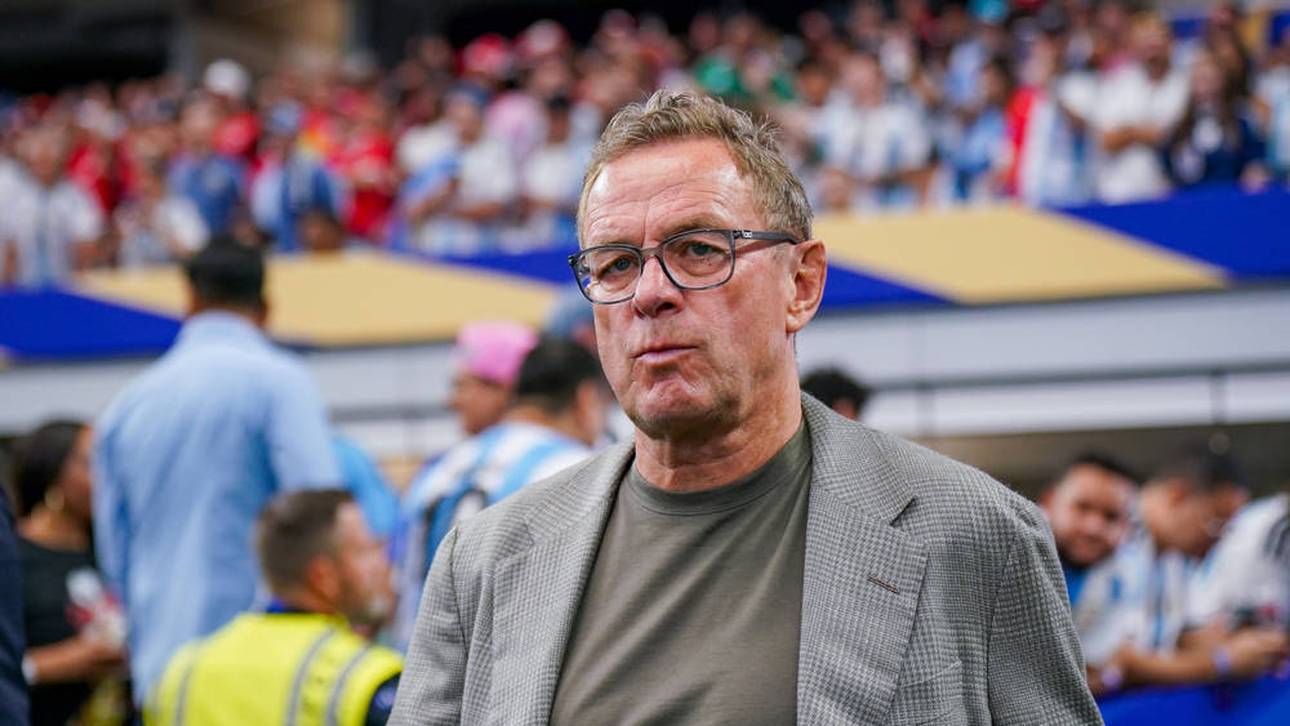 Österreichs Nationaltrainer Ralf Rangnick äußert seinen Unmut