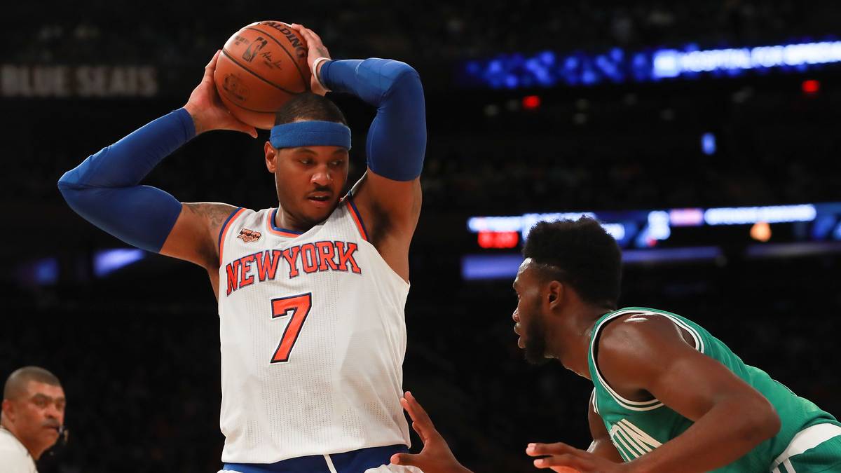PLATZ 36 - CARMELO ANTHONY (l., Basketball, New York Knicks): 30,9 Mio. - Gehalt/Preisgelder: 22,9 Mio., sonstige Einkünfte: 8 Mio.