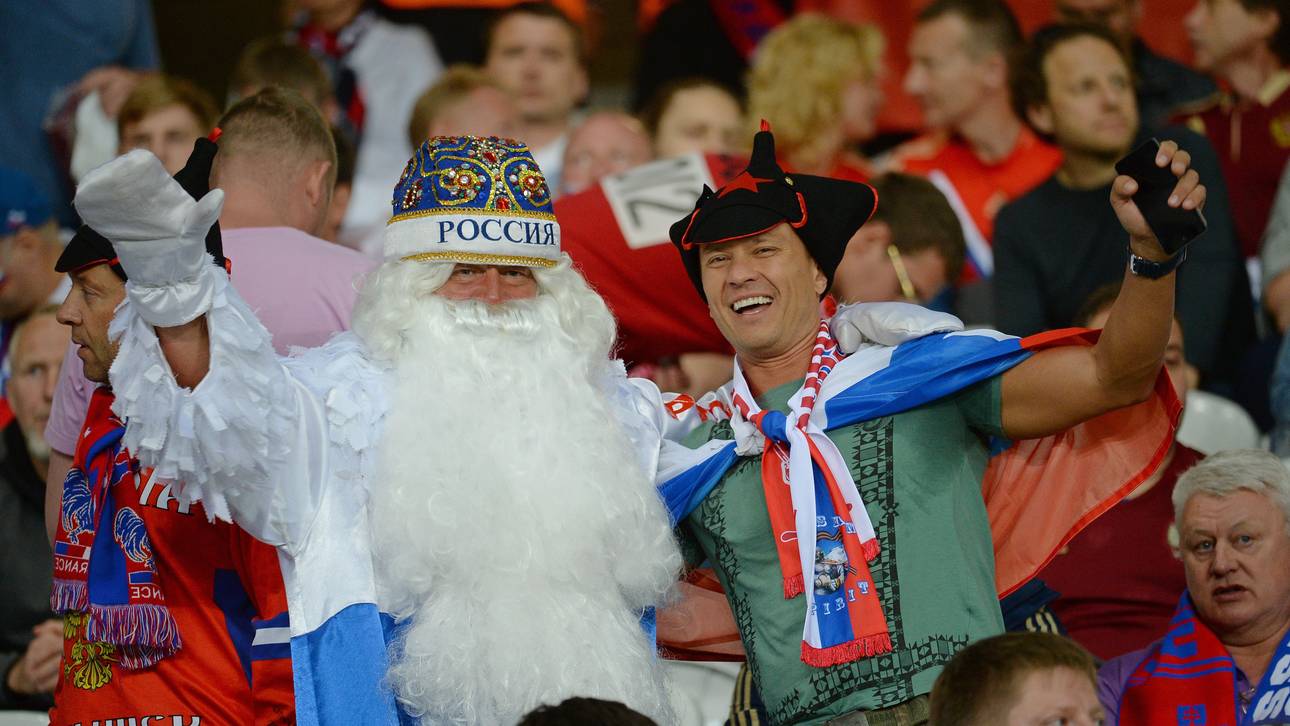 Russische Fans: La Ola statt Randale