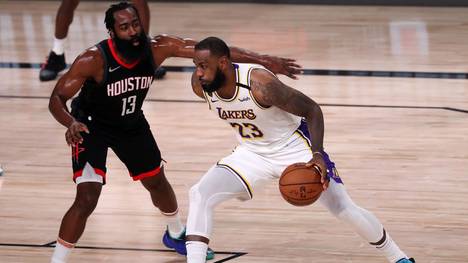 LeBron James und die Lakers lassen James Harden und den Rockets keine Chance