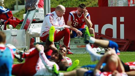 FC Bayern München Matthias Sammer Franck Ribery Doha