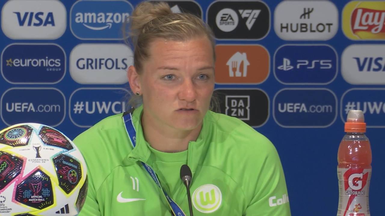 Alexandra Popp blickt mit Vorfreude auf das CL-Finale gegen den FC Barcelona