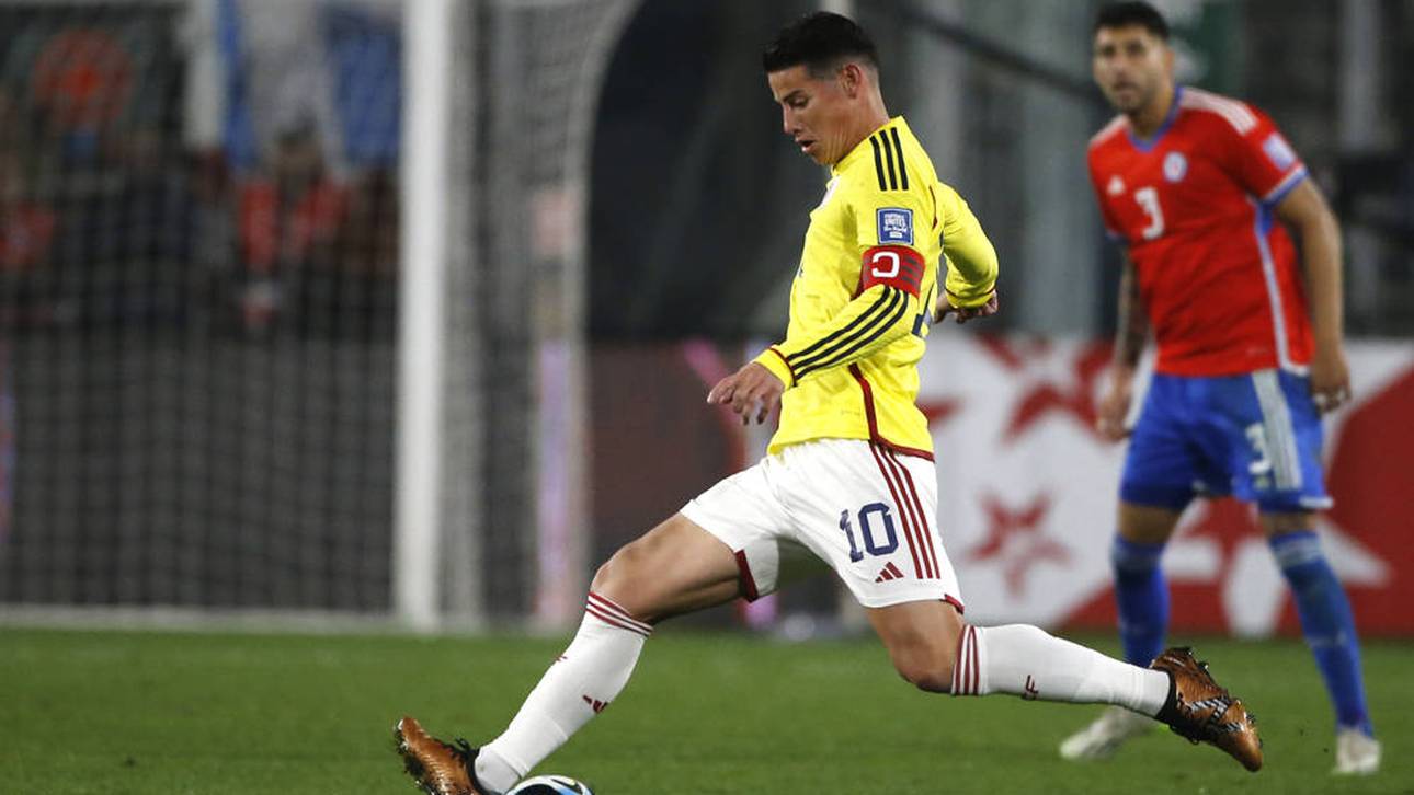 James Rodríguez trifft wieder für Kolumbien