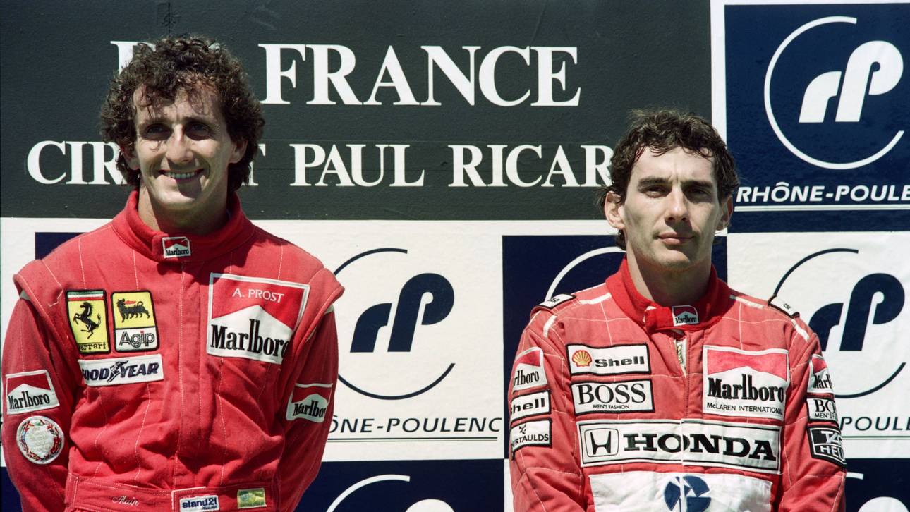 Prost vs. Senna: Die Erzrivalen wurden noch Freunde