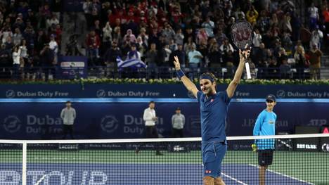 TENNIS-WTA-DUBAI-UAE Roger Federer ist nicht nur sportlich top. Auch finanziell spielt er in der ersten Riege des Sports mit