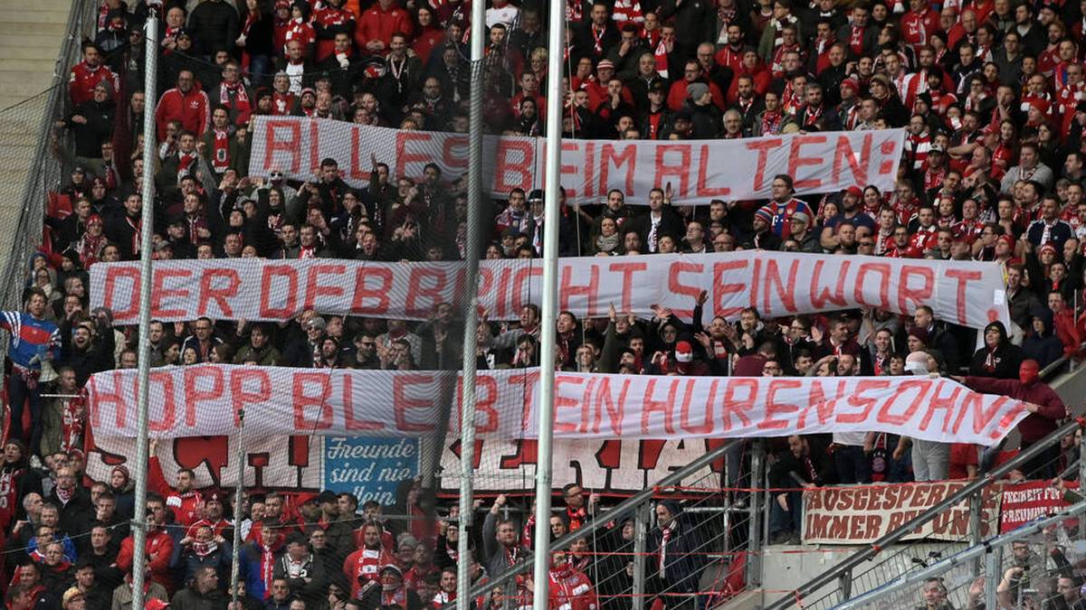 Bundesliga FC Bayern gegen TSG Hoffenheim wieder vor Ultras